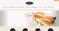 Desktop Screenshot of elcafe-talapan.com